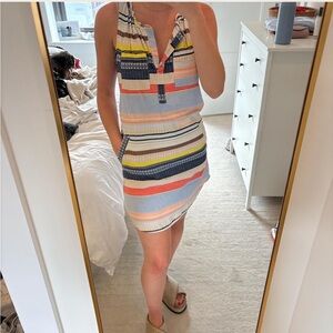 100% cotton anthropologie dress
